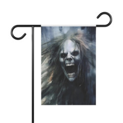 Hideous Screaming Banshee Garden & House Flag Banner