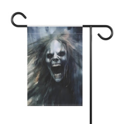 Hideous Screaming Banshee Garden & House Flag Banner