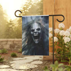 Hideous Screaming Banshee Garden & House Flag Banner