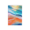 Colors of Summer Abstract Art Design Garden & House Flag Banner