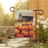 Fall Pumpkins and A Country Barn Garden & House Flag Banner