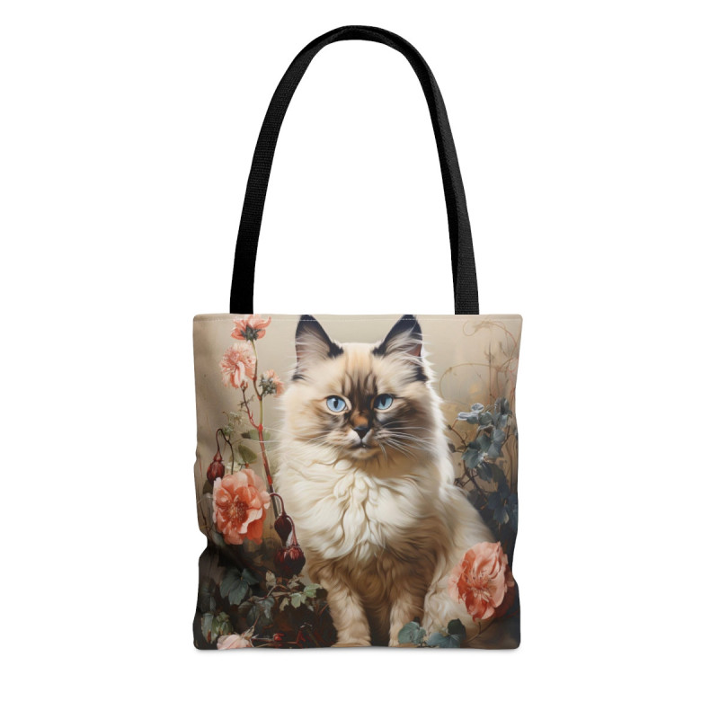 Siamese Cat Kitten Tote Bag