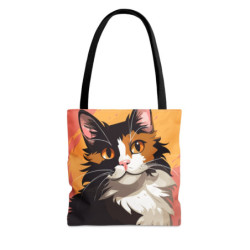 Adorable Calico Cat Tote Bag