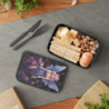 Purple Themed Fairy Artwork - Eco-Friendly Bento Box with Band and Utensils