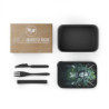 An Alluring Dryad - Eco-Friendly Bento Box with Band and Utensils