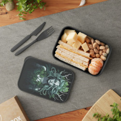 An Alluring Dryad - Eco-Friendly Bento Box with Band and Utensils