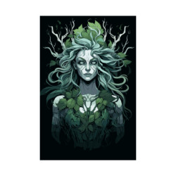 An Alluring Dryad - Premium Matte Vertical Poster 20" x 30" Poster