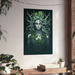 An Alluring Dryad - Premium Matte Vertical Poster 20" x 30" Poster