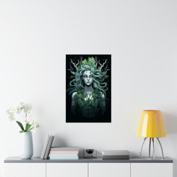 An Alluring Dryad - Premium Matte Vertical Poster 20" x 30" Poster