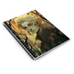 An Elegant Elf - Spiral Notebook - Ruled Line, 8" x 6"