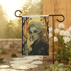 An Elegant Elf - Design Garden & House Flag Banner