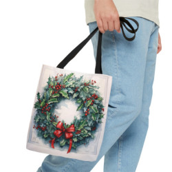 Christmas Wreath - Tote Bag