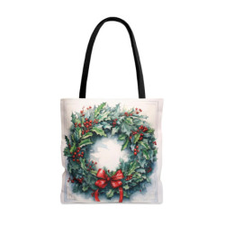 Christmas Wreath - Tote Bag