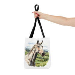 Appaloosa Horse in the Meadows - Tote Bag