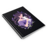 A Girl And Her Pet Rabbit Spiral Notebook, Ruled Line, 8" x 6"