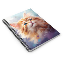 Who's Been In The Catnip? - Spiral Notebook - Ruled Line, 8" x 6"
