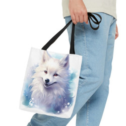 Adorable Arctic Fox - Tote Bag