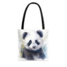 Cute and Adorable Panda Bear - Tote Bag