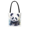 Cute and Adorable Panda Bear - Tote Bag