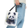 Cute and Adorable Panda Bear - Tote Bag