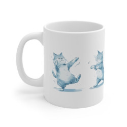 Feline the Groove Ceramic Mug 11oz