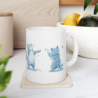 Feline the Groove Ceramic Mug 11oz