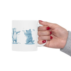 Feline the Groove Ceramic Mug 11oz