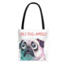 Holy Pug-amole! Dog - Tote Bag