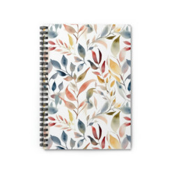 Fall Leaves Spiral Notebook...