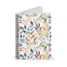 Fall Leaves Spiral Notebook - Ruled Line, 8" x 6"