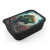 Parrotfish Aquatic Design Eco-Friendly Bento Box with Band and Utensils