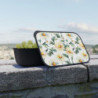 Daisy Pattern Eco-Friendly Bento Box with Band and Utensils