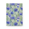 Blue Cornflowers Hardcover Journal, Matte,  8" x 5.7"