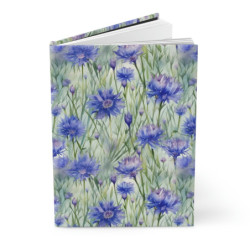 Blue Cornflowers Hardcover...