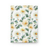 Daisy Pattern Hardcover Journal, Matte,  8" x 5.7"