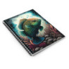 Parrotfish Aquatic Design Spiral Notebook - Ruled Line, 8" x 6"