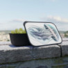 Jellyfish Design Eco-Friendly Bento Box with Band and Utensils