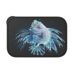 Ethereal Lionfish Design Eco-Friendly Bento Box with Band and Utensils