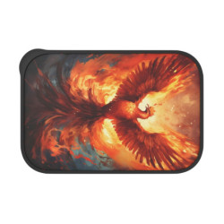 Phoenix Rising From The Ashes Eco-Friendly Bento Box with Band and Utensils