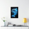 Ethereal Dolphin Premium Matte Vertical Poster 20" x 30" Poster