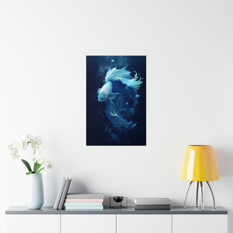 Ethereal Betta Premium Matte Vertical Poster 20" x 30" Poster