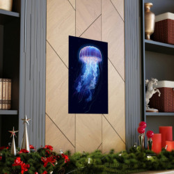 Ethereal Jellyfish Premium Matte Vertical Poster 20" x 30" Poster