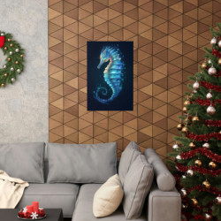 Ethereal Seahorse Premium Matte Vertical Poster 20" x 30" Poster