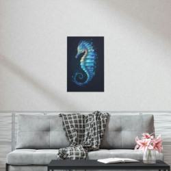 Ethereal Seahorse Premium Matte Vertical Poster 20" x 30" Poster