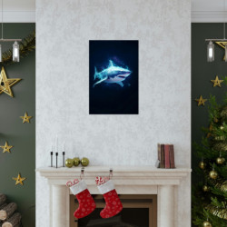 Ethereal Shark Premium Matte Vertical Poster 20" x 30" Poster