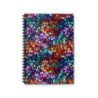 Rainbow Colored Sequin Pattern Spiral Notebook - Ruled Line, 8" x 6"