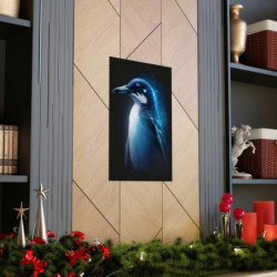 Ethereal Penguin Premium Matte Vertical Poster 20" x 30" Poster