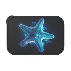 Ethereal Starfish Design Eco-Friendly Bento Box with Band and Utensils