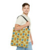 Sunflower Tiled Pattern Tote Bag