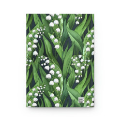 Lily of the Valley Hardcover Journal, Matte,  8" x 5.7"